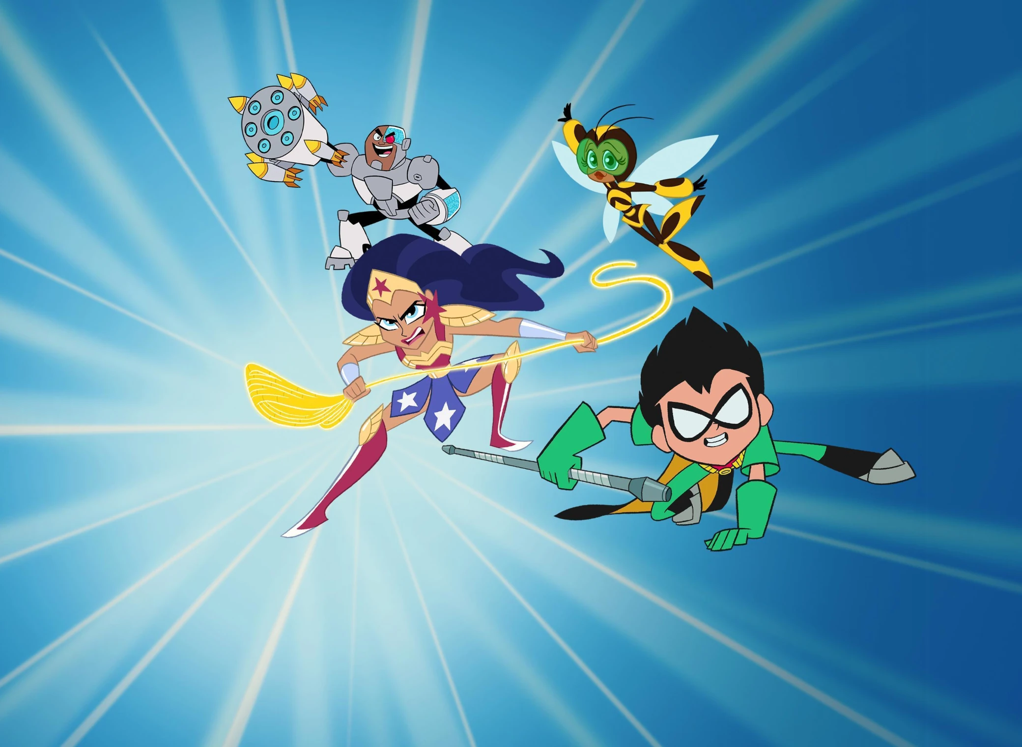 Teen_Titans_Go_DC_Super_Hero_Girls_Multiverse_illustration