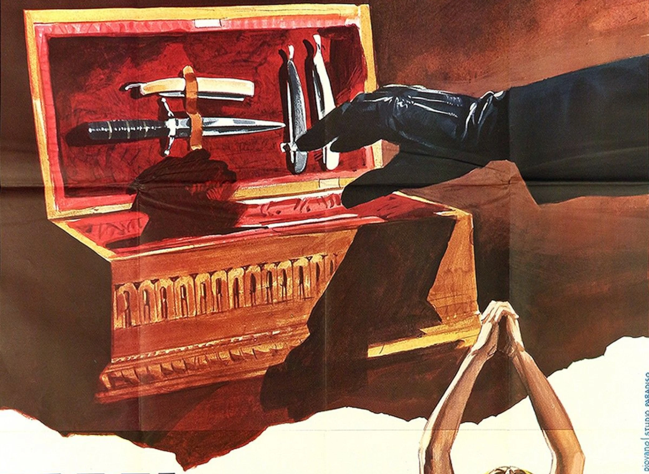 chasses_croises_sur_une_lame_de_rasoir_illustration