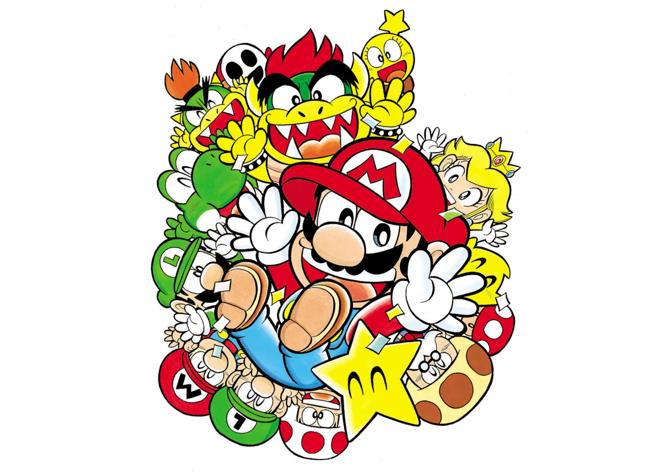 Super_Mario_Manga_Adventures_Best_Collection_illustration