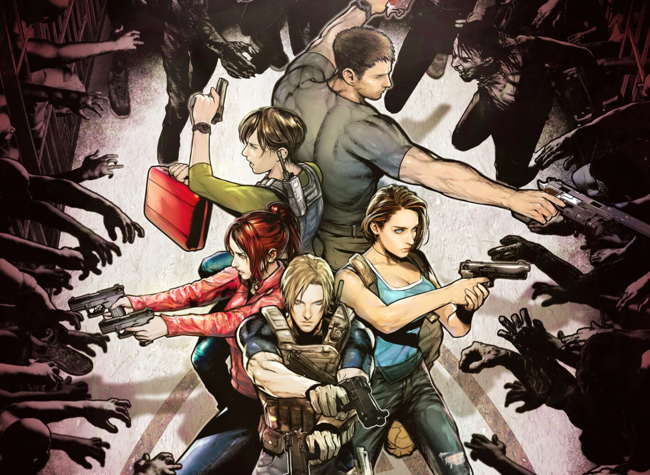 Resident_Evil_Death_Island_manga_illustration